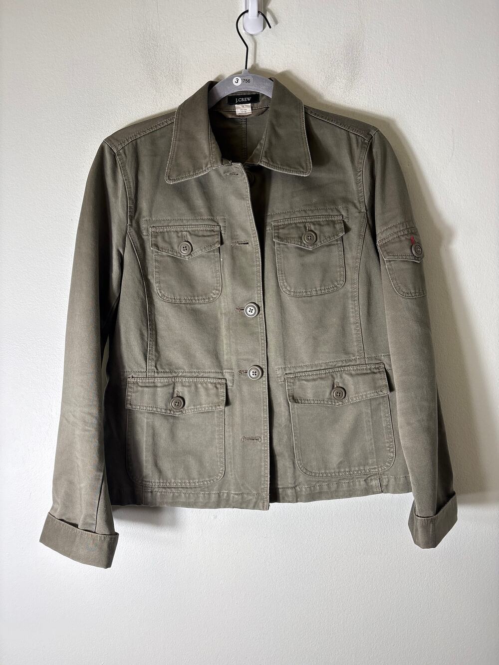 J.Crew Olive Green Barn Jacket Sz S